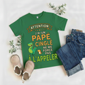 T-Shirt Enfant Personnalisé – J’ai un Papi Cinglé