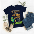 T-Shirt Enfant Personnalisé – J’ai un Papi Cinglé