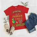 T-Shirt Enfant Personnalisé – J’ai un Papi Cinglé