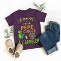T-Shirt Enfant Personnalisé – J’ai un Papi Cinglé